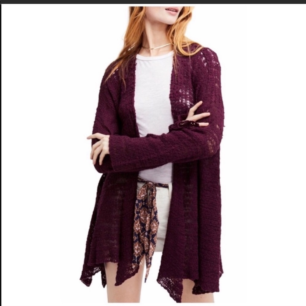FREE PEOPLE In My Element Kimono Cardigan Sweater - Picture 1 of 10